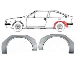 Kit Pannello Riparazione Passaruota Posteriore Alfa Romeo Alfasud Sprint 1979-1990/L+R - Foto 1 di 4