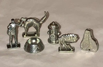Dog-opoly Board Game Replacement Pieces Movers Tokens - Image 1 of 4