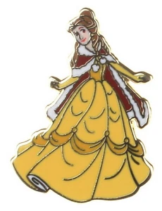 2019 Disney Noel Christmas Priness Belle Pin Rare - Picture 1 of 1