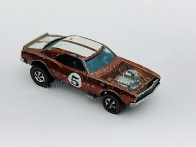 Hot Wheels Redline HEAVY CHEVY Tough Brown HK Tan Interior Nice !!! - Image 1 of 4