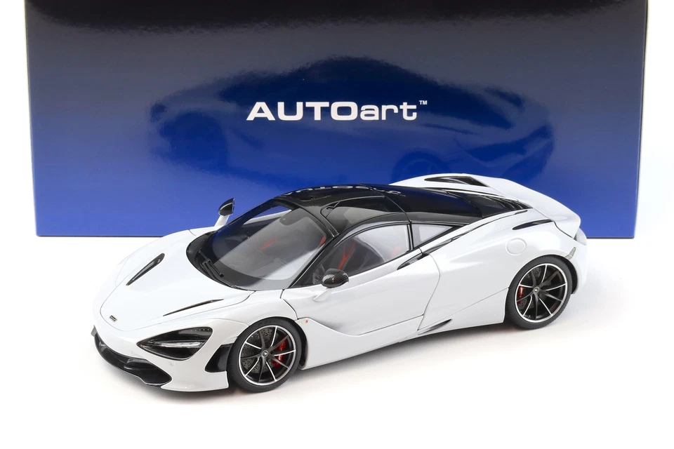 1:18 AUTOart McLAREN 720S Coupé 2017 Blanc Silica 76069 - Photo 1/4