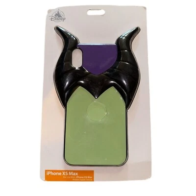 Funda Disney D-Tech Maléfica iPhone XS Max - Cuernos y Estilo Villano Foto 1 de 4