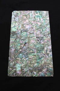 Red Abalone mother of pearl thin veneer sheets (Large) - Picture 1 of 2