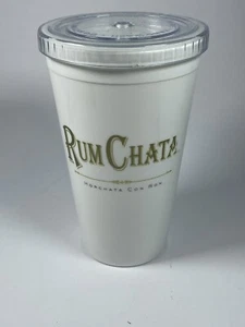 Rum Chata Double Wall Insulated 16oz Tumbler Cup Reusable - Picture 1 of 4