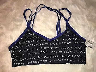 Aeropostale Women Logo Sports Bra With Thin Straps NWT Size S - Image 1 of 4