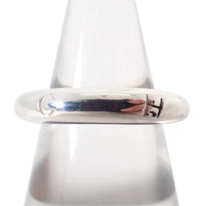 [Used] CHANEL 925 Vintage Classic Ring /US size6.5/g488-52 - Picture 1 of 9