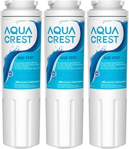 AQUA CREST UKF8001 Water Filter Replacement Fits Whirlpool, Maytag, 3-Pack F-8 - Picture 1 of 4