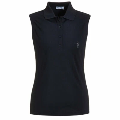 NWT Golfino Marissa Polo Sun Protection 4339223 890 Black 2 4 6 8 10 12 14 NEW - Image 1 of 4