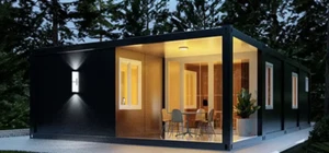 6m x 13.2m = 79.2sqm DIY Detachable Granny Flat Packed* 75mm 5x Windows 1x Door - Picture 1 of 8