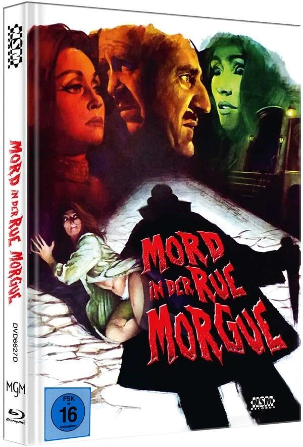 Mediabook MORD IN DER RUE MORGUE Cover D LIMITED BLU-RAY DVD Gordon Hessler 1971 - Bild 1 von 1