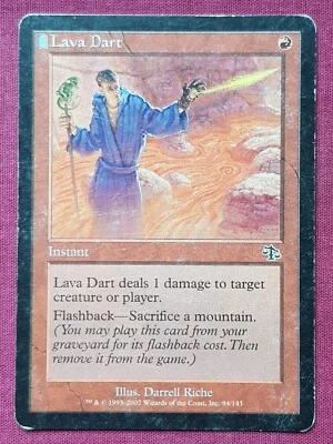 Magic The Gathering JUDGMENT LAVA DART red card MTG - Image 1 of 2