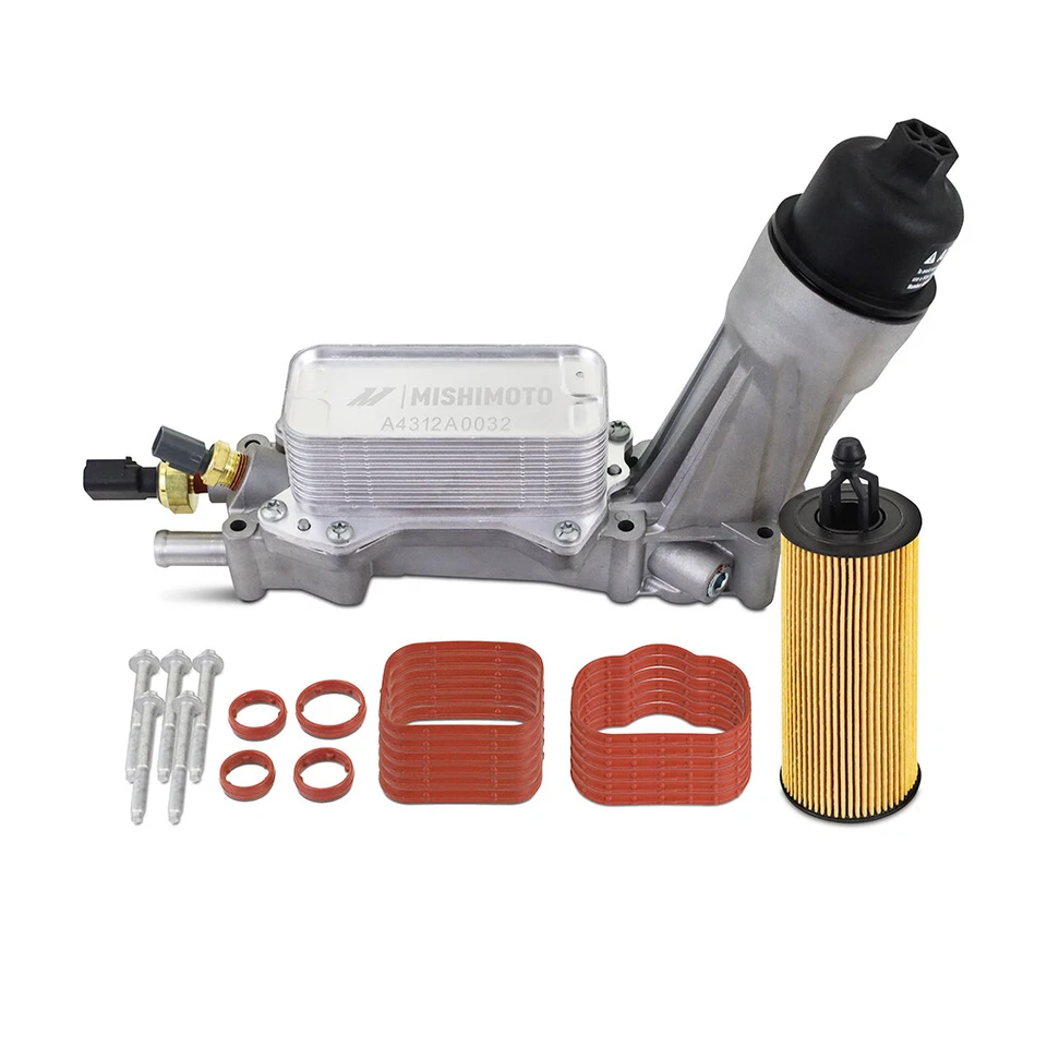 Mishimoto Aluminum Oil Filter Housing Kit, Fits 3.6L/3.2L Pentastar 2011-2017 - Image 1 of 4
