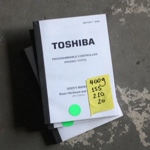 Toshiba Programmable Controller Prosec T1/T1S User Manual - Picture 1 of 1