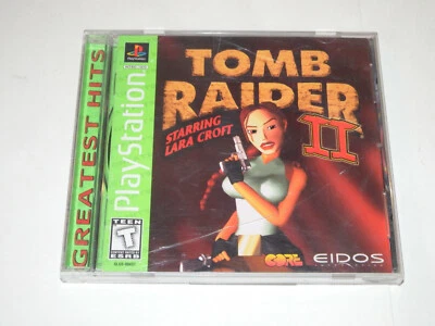 Tomb Raider 2 Greatest Hits PSX PS1 Sony Playstation полный комплект в коробке - Изображение 1 из 3