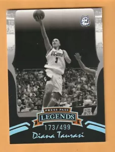 Diana Taurasi Connecticut Huskies 2006-07 Press Pass Legends Silver #23/499 4F - Imagen 1 de 2