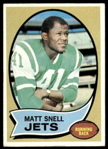 1970 Topps #35 Matt Snell New York Jets - Picture 1 of 2