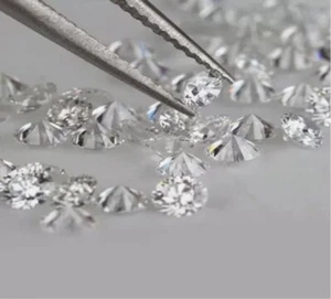 Loose CVD Diamond 5 pcs Lot Certified 3 x 2 mm Oval D Color IF Clarity Diamond - Picture 1 of 7