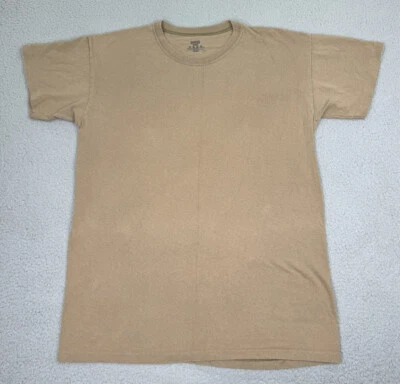 Camisa Duke Athletic Products Para Hombre Mediana Beige En Blanco Puntada Única EE. UU. Foto 1 de 4