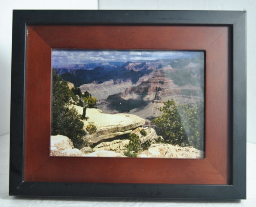 Red Rock Country Framed Desktop Under Glass Photograph by Lisa Merrell