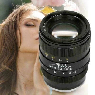 Zhongyi Mitakon Speedmaster 85mm F2.0 MF Lens for Sony Canon Nikon Fuji Pentax - Image 1 of 4