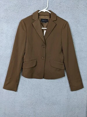 BCBGMAXAZRIA Blazer Women’s Brown Long Sleeve Button Jacket Sz XS NEW - Image 1 of 4