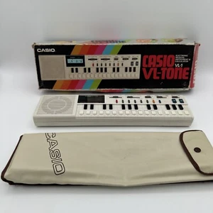 WORKS Vintage Casio VL-Tone VL-1 Electronic Keyboard Synthesizer w/Case Tested - Picture 1 of 9
