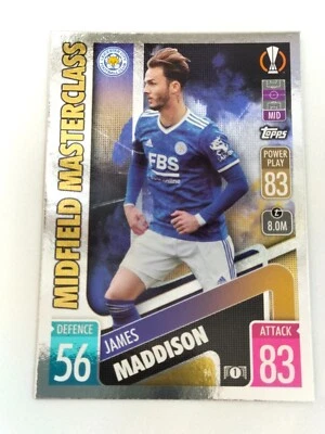 James Maddison #96 TOPPS Midfield Masterclass MATCH ATTAX Champions League - Photo 1/2