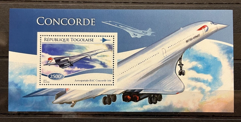 Aviación / Aviones / Concorde / Avión - Estampillas - MNH** G115 Foto 1 de 1