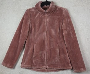 32 Degrees Ladies' Plush Jacket DEEP BLUSH SMALL 4/6 - Picture 1 of 9