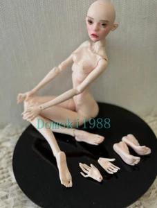 1/4 BJD Doll Popovy Sisters Peewit Normal Skin-Free Face Make UP+Free Eyes - Picture 1 of 10