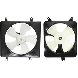 Radiator Cooling Fan and A/C Condenser Cooling Fan For 1994-1997 Honda Accord - Picture 1 of 12