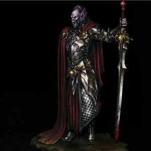 1/24 Resin Model Kit Warrior Vampire Dracula Unpainted - Picture 1 of 4
