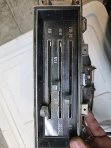 OEM GM 1967-1968 Camaro Firebird Non A/C Heater Control w/cables 67 68.. Has DMG - Picture 1 of 24