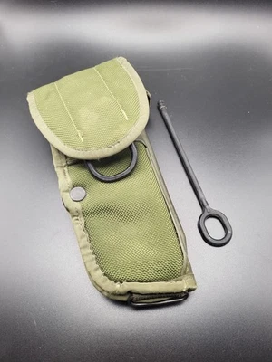 M-12 美国军用尼龙手枪枪枪套 Cathey Enterprises 橄榄绿色 LH 或右手 — 第 1/4 张图片