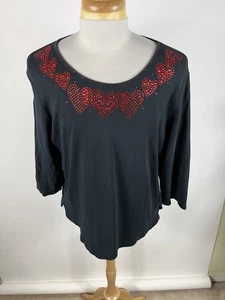 Maglione donna Quacker Factory taglia XL manica 3/4 - Foto 1 di 5