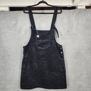 Vestido Lucy & Yak Pana Delantal Para Mujer 12 Negro Algodón Orgánico Correas Ajustables - Imagen 1 de 14