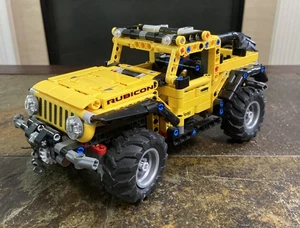 LEGO Technic Jeep Wrangler Rubicon 42122 Amarillo Completo Sin Caja Ni Manual - Imagen 1 de 5