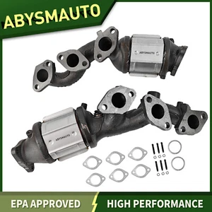 Pair Catalytic Converter For 2002 2003 2004 Nissan Frontier/Xterra 3.3L V6 EPA - Picture 1 of 7