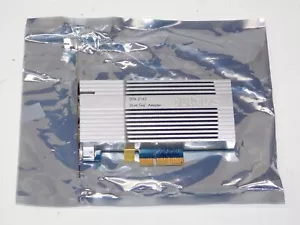 Dektec DTA-2162 TSoIP Advanced Network Card with Dual GigE Ports PCI-E x4 SFF - Picture 1 of 4