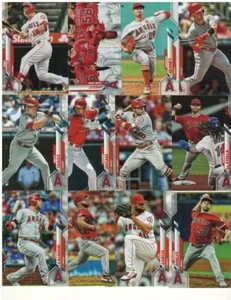 Set squadra Topps serie 1 e 2 Los Angeles Angels 2020 Shohei Ohtani Mike Trout 21 - Foto 1 di 2