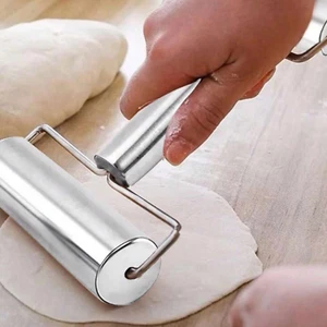 1PCS Stainless Steel Rolling Pin – Durable & Easy Baking Tool for Dough, Pastry - Picture 1 of 5