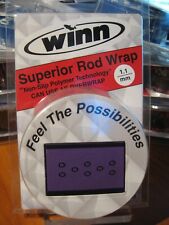 Winn Grips 96" Superior Fishing Rod Wrap OverWrap OW11-PR Solid Purple