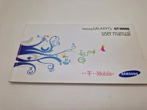 Guide de l'utilisateur Samsung GT-i9000 anglais neuf/ancien stock 3UKPOST - Photo 1 sur 4