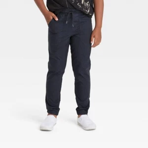 2DB) Boys' Skinny Fit Ripstop Pull-On Jogger Pants - art class™ Charcoal Gray 7 - Picture 1 of 1