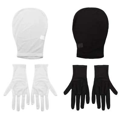 Adult Unisex Full Cover Head Hood Mask Halloween Cosplay Breathable Costume - Image 1 of 2