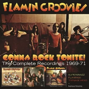The Flamin' Groovies - Gonna Rock Tonite! - The Complete Recordings, 3CD Neu - Picture 1 of 1
