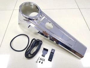 Extended Tank Dash Fuel Console Panel Kit For Harley Softail Deluxe FLSTN FXST - Picture 1 of 8