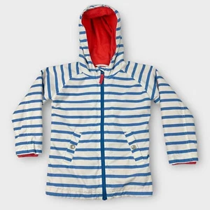 MINI BODEN Hooded Lightweight Jacket Full Zip Coat Outerwear Sz 4-5Y Girls Youth - Picture 1 of 12