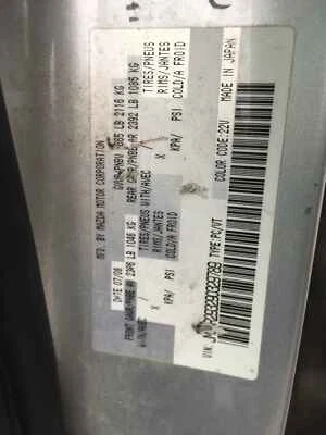 Used Starter Motor fits: 2009 Mazda 5 2.3 Grade A Foto 1 de 4