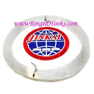 Jinkai Monofiliment leader - CLEAR - 50 yd. Coil - 500 lb. Test - 2.00 mm Dia. - Picture 1 of 1
